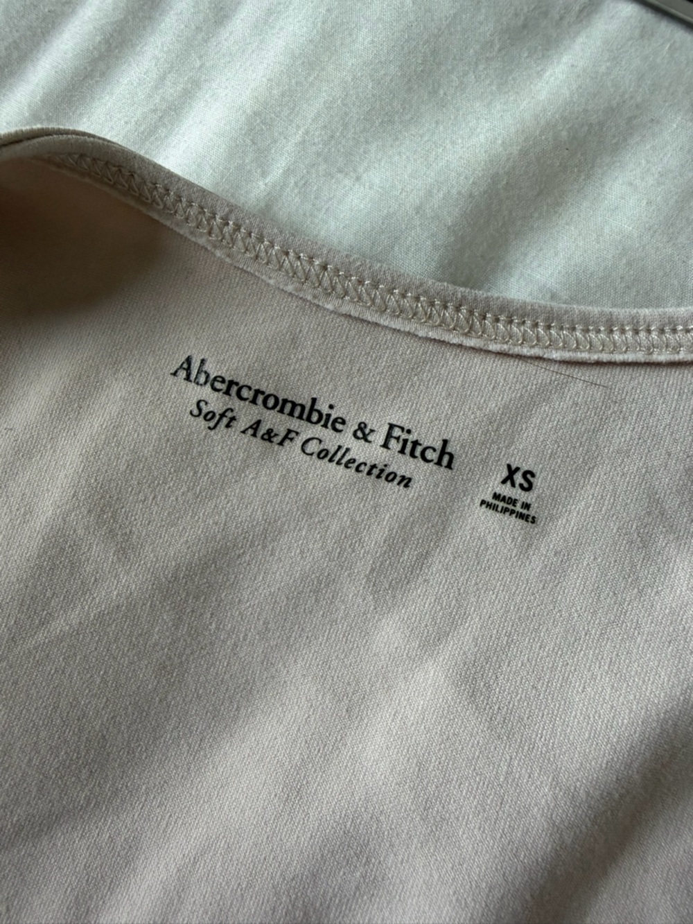 Abercrombie & Fitch soft A&F collection beige bodysuit - Picture 3 of 3